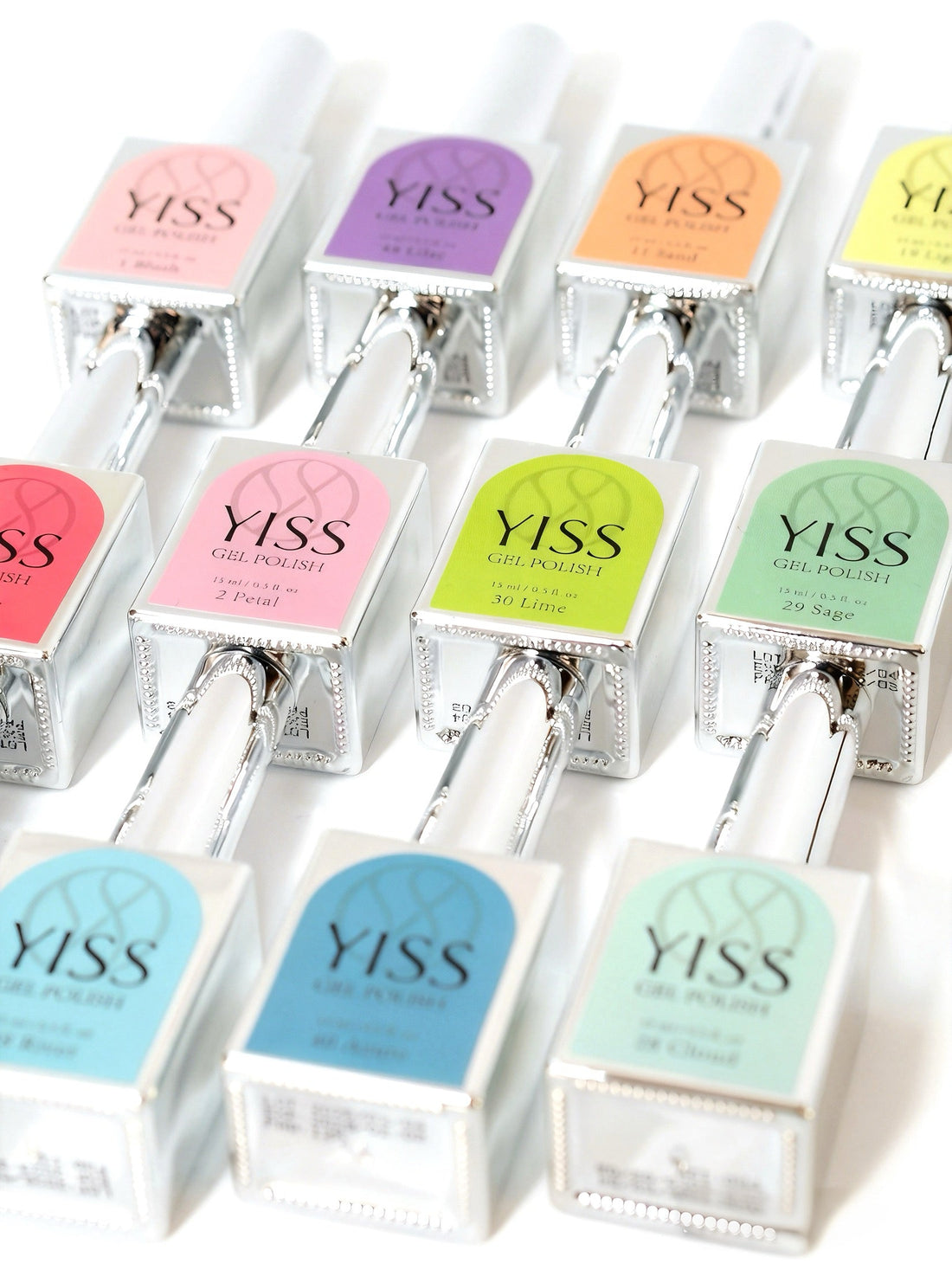 YISS 60-color gel polish collection