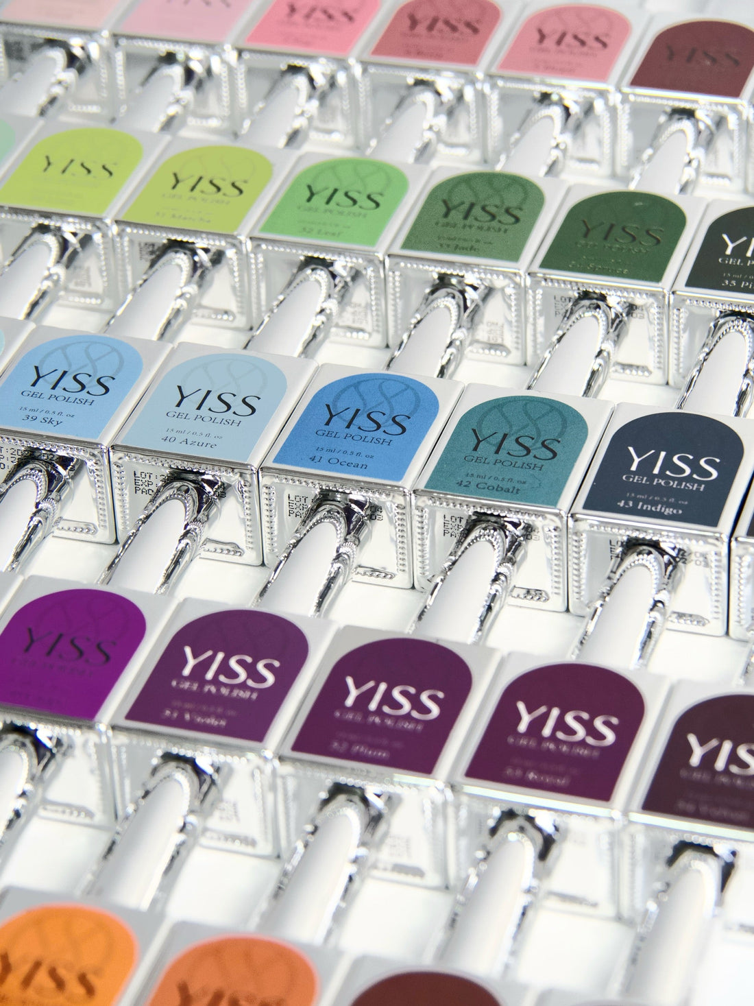 The full YISS gel polish shade library