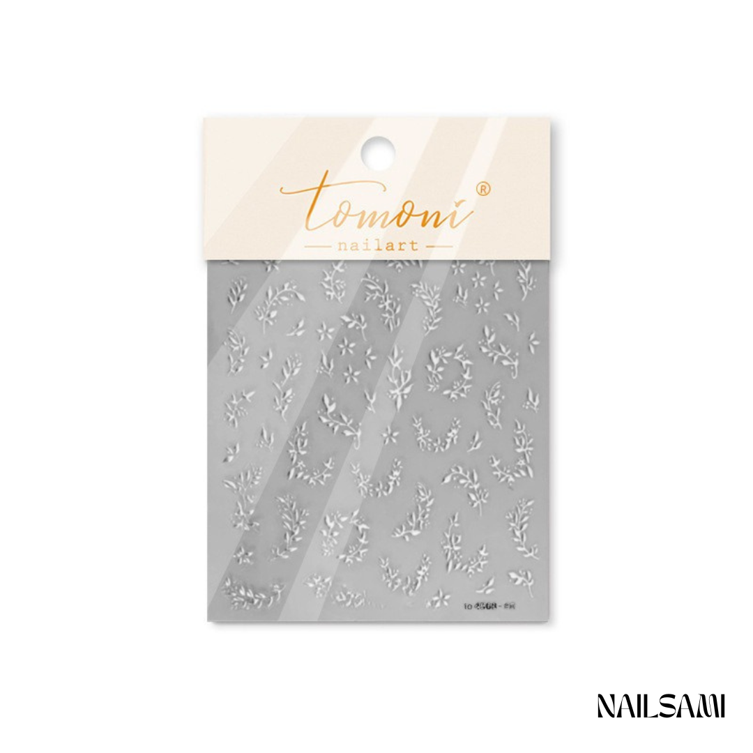 YISS Soft Floral Stickers image 2