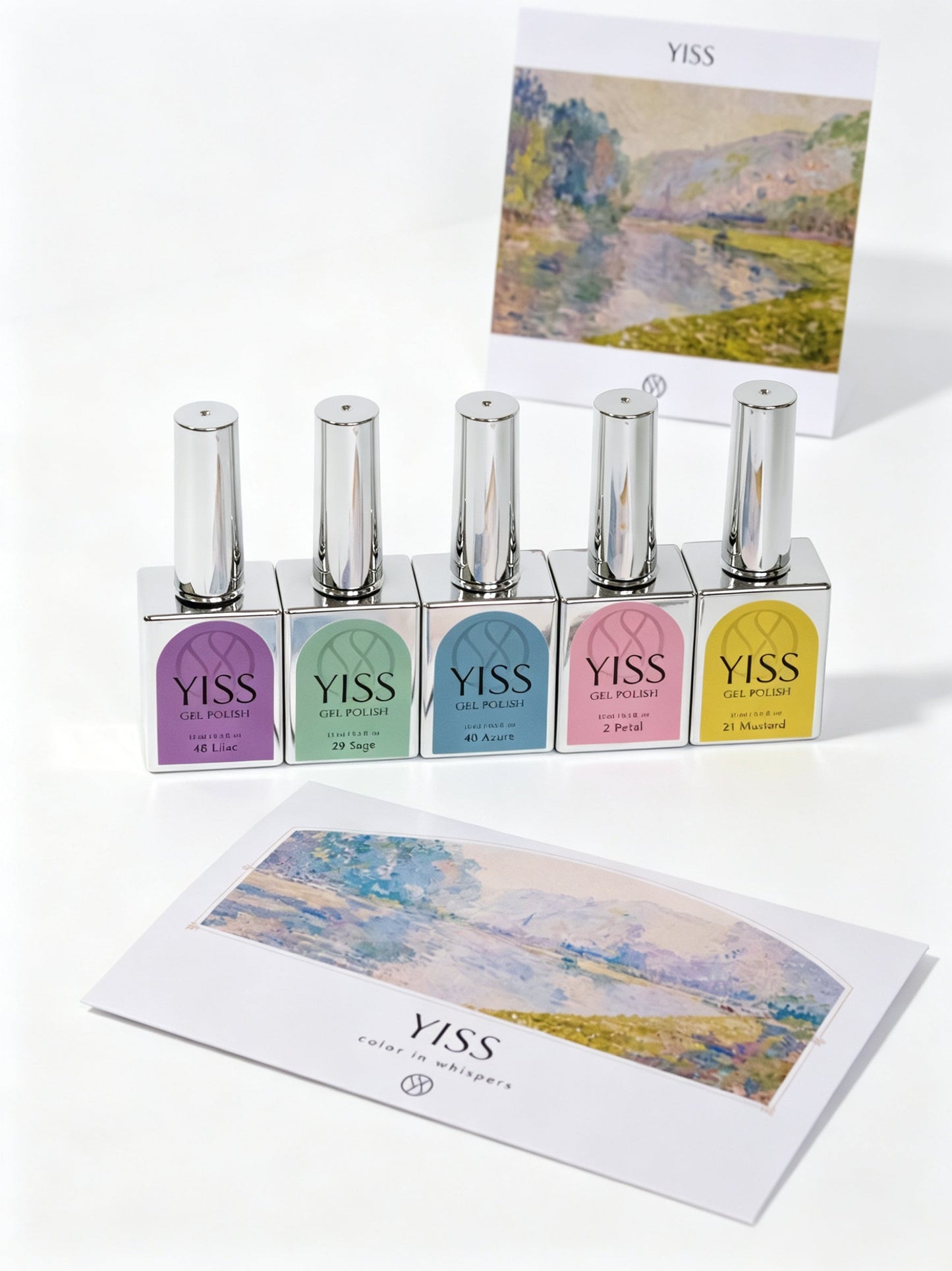 YISS Essential 60 Color Gel Polish Set (HEMA FREE) image 3