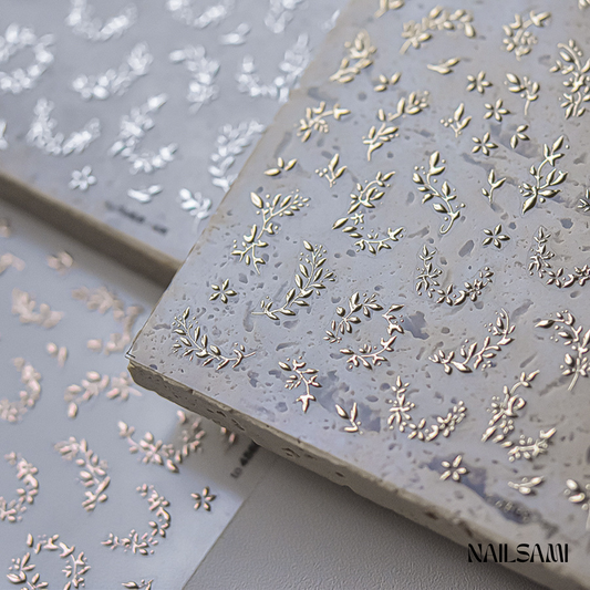 YISS Soft Floral Stickers image 1
