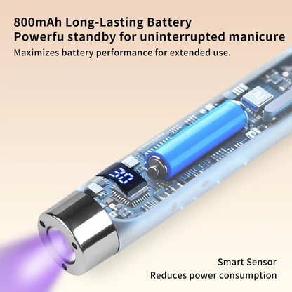 AI Sensor Cordless Nail Lamp
