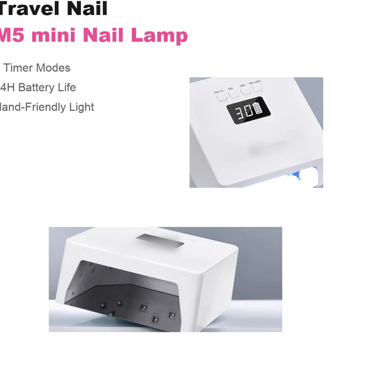 Mini Travel Nail Lamp