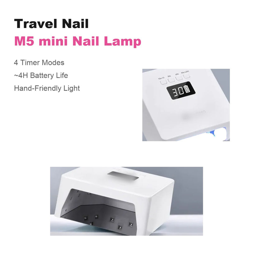 YISS Mini Travel Nail Lamp