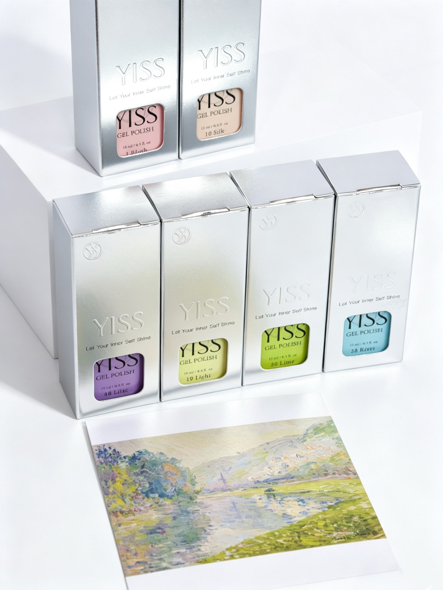 YISS Monet's Garden Gel Polish Set packaging