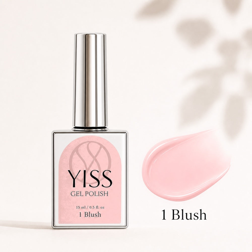 YISS 01 Blush gel polish bottle